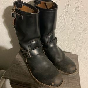 Redwing vintage engineer boots
